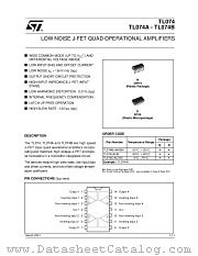 TL074ACD datasheet pdf ST Microelectronics