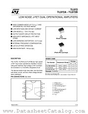 TL072ACN datasheet pdf ST Microelectronics