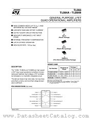 TL084CD datasheet pdf ST Microelectronics