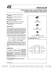 TS27L4BCD datasheet pdf ST Microelectronics