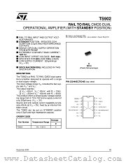 TS902IN datasheet pdf ST Microelectronics