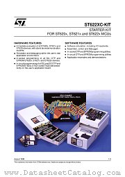 ST622XC-KIT datasheet pdf ST Microelectronics