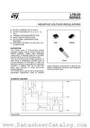 L79L08CD datasheet pdf ST Microelectronics