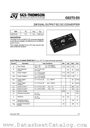 GS2T5-D5 datasheet pdf ST Microelectronics