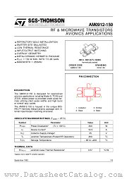 AM0912-150 datasheet pdf ST Microelectronics