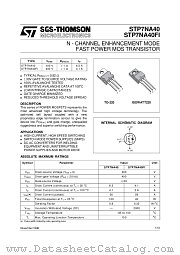 STP7NA40FI datasheet pdf ST Microelectronics