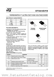 STTA512B datasheet pdf ST Microelectronics