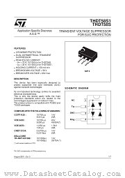 THDT58S datasheet pdf ST Microelectronics