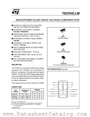 TS3704CDT datasheet pdf ST Microelectronics