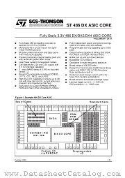486DX-CORE datasheet pdf ST Microelectronics