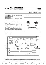 L9820 datasheet pdf ST Microelectronics