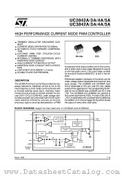 UC3845AD datasheet pdf ST Microelectronics