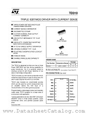 TD310ID datasheet pdf ST Microelectronics