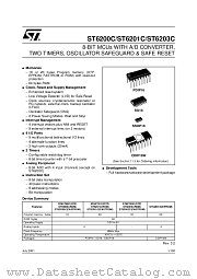 ST6203CB3 datasheet pdf ST Microelectronics