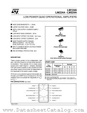 LM124AD datasheet pdf ST Microelectronics