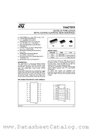 74ACT373MTR datasheet pdf ST Microelectronics