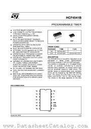 HCF4541M013TR datasheet pdf ST Microelectronics