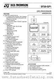 ST20GP1X33S datasheet pdf ST Microelectronics