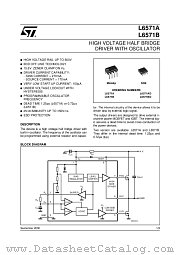 L6571BD datasheet pdf ST Microelectronics