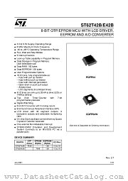 ST6242BQ6 datasheet pdf ST Microelectronics