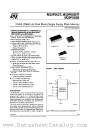 M29F002T datasheet pdf ST Microelectronics