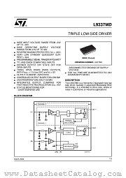 L9337MD datasheet pdf ST Microelectronics