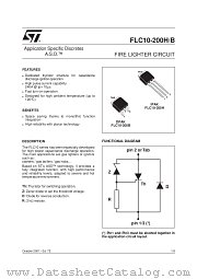 FLC10-200B datasheet pdf ST Microelectronics