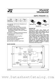 VIPER50A datasheet pdf ST Microelectronics