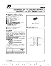 TSH95IDT datasheet pdf ST Microelectronics