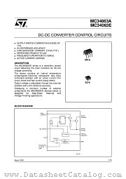 MC34063EBN datasheet pdf ST Microelectronics
