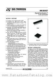 MK50H27Q datasheet pdf ST Microelectronics