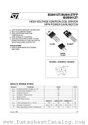 BU941ZTFP datasheet pdf ST Microelectronics