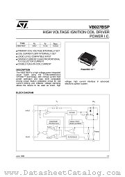 VB027BSP datasheet pdf ST Microelectronics