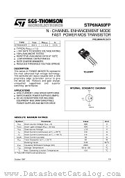 STP6NA60FP datasheet pdf ST Microelectronics