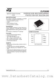 CLP200M datasheet pdf ST Microelectronics