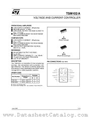 TSM102IDT datasheet pdf ST Microelectronics