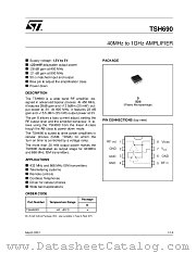 TSH690IDT datasheet pdf ST Microelectronics