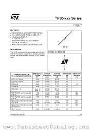 TP30-62 datasheet pdf ST Microelectronics