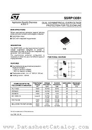 SSRP130B1 datasheet pdf ST Microelectronics