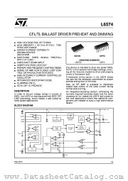 L6574D datasheet pdf ST Microelectronics
