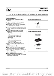 M40Z300W datasheet pdf ST Microelectronics