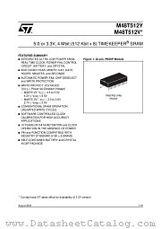M48T512Y datasheet pdf ST Microelectronics