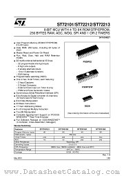 ST72T212G2M6 datasheet pdf ST Microelectronics