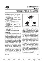 LNBP13SP datasheet pdf ST Microelectronics