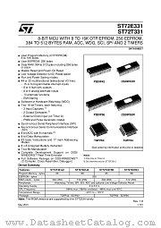 ST72T331N4B6S datasheet pdf ST Microelectronics