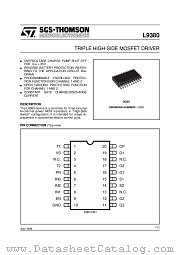 L9380 datasheet pdf ST Microelectronics