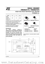 VB029011Y datasheet pdf ST Microelectronics