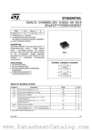 STS6DNF30L datasheet pdf ST Microelectronics