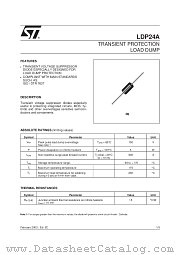 LDP24A datasheet pdf ST Microelectronics