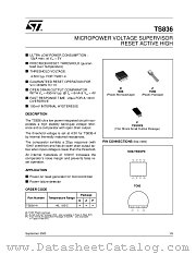 TS836-4IPT datasheet pdf ST Microelectronics